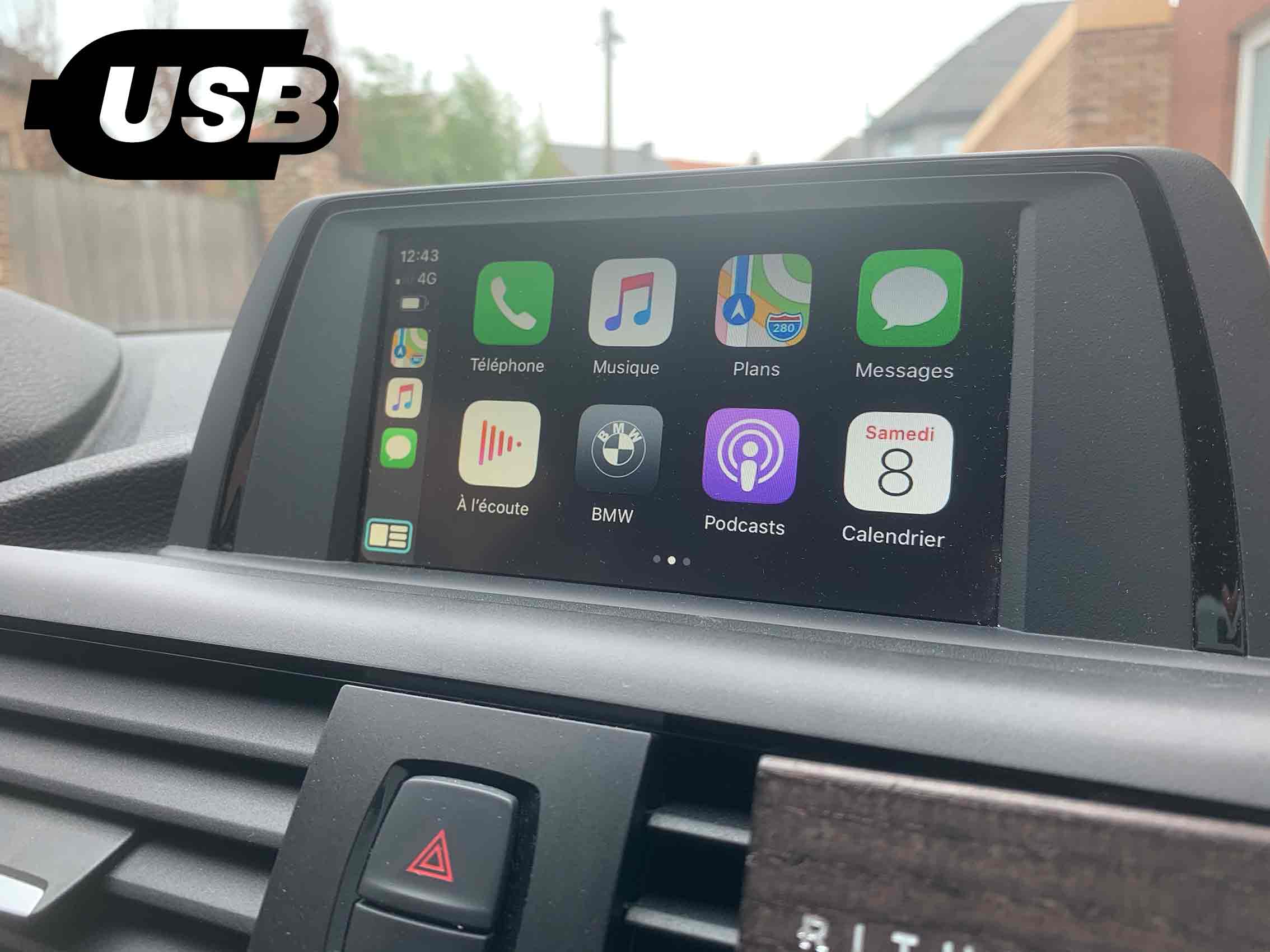  AGIMCODING | Carplay/Android auto avec câble (NBT)